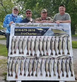 Lake Erie Walleye Fishing Charters