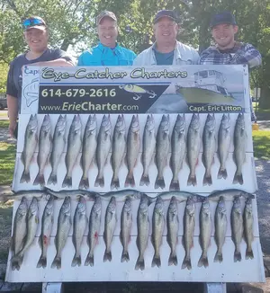 Lake Erie Walleye Fishing Charters