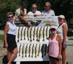 Lake Erie Walleye Fishing Charters