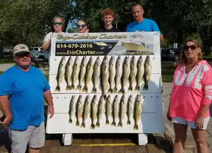 Lake Erie Walleye Fishing Charters