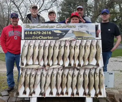 Lake Erie Walleye Fishing Charters