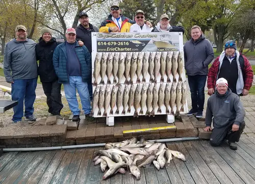 Lake Erie Walleye Fishing Charters