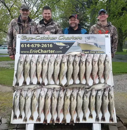 Lake Erie Walleye Fishing Charters