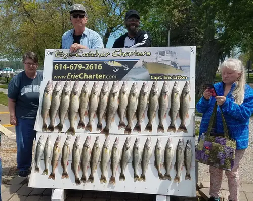 Lake Erie Walleye Fishing Charters