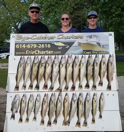 Lake Erie Walleye Fishing Charters