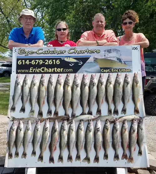 Lake Erie Walleye Fishing Charters