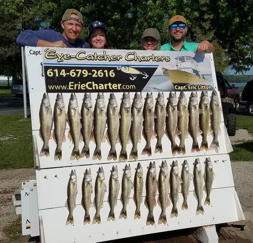 Lake Erie Walleye Fishing Charters