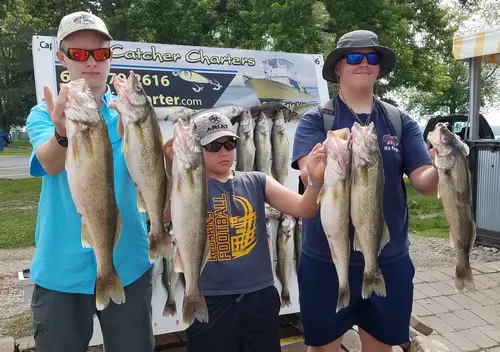 Lake Erie Walleye Fishing Charters