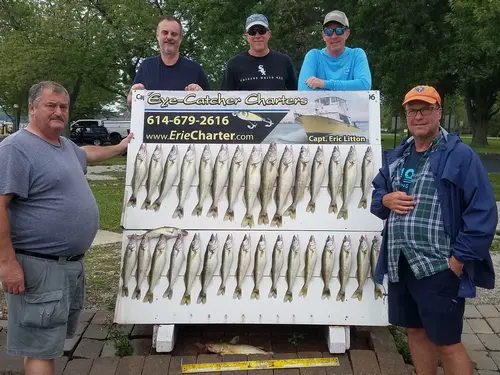 Lake Erie Walleye Fishing Charters