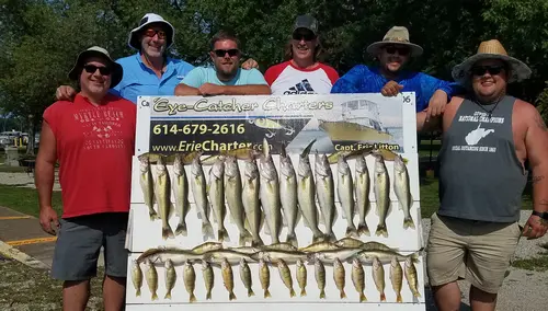 Lake Erie Walleye Fishing Charters