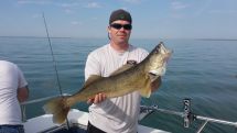 Lake Erie Fishing Report at igotfish.com Skipper 9 perch rig shown